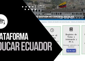 Plataforma Educar Ecuador gestion escolar