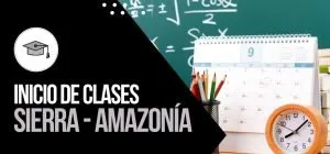 Inicio de clases Sierra Amazonia Ministerio de Educacion